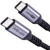 1м USB 4 SUMPK 240Вт USB C 40 Гбит/с Данные Thunderbolt Совместимый с iPhone 15 Pro Max Один 4K Дисплей Кабель, Кабель, Высокоскоростной