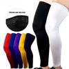 1Pair Sports Compression Leg Sleeve Full Length Leg Sleeves Sports Cycling Leg Sleeves for Men Women,Knee,Thigh,Calf,Running