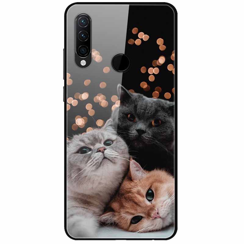 Для Huawei P30 Pro Lite Чехол Крутой Закаленное Стекло Роскошные Чехлы-Бамперы для Huawei P20 Lite P 20 P20Pro P30Pro P 30 Жесткая Задняя Панель
