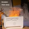 Household Desktop Heavy Mist Flame Humidifier Incense Expander New White Noise Flame Aromatherapy Machine
