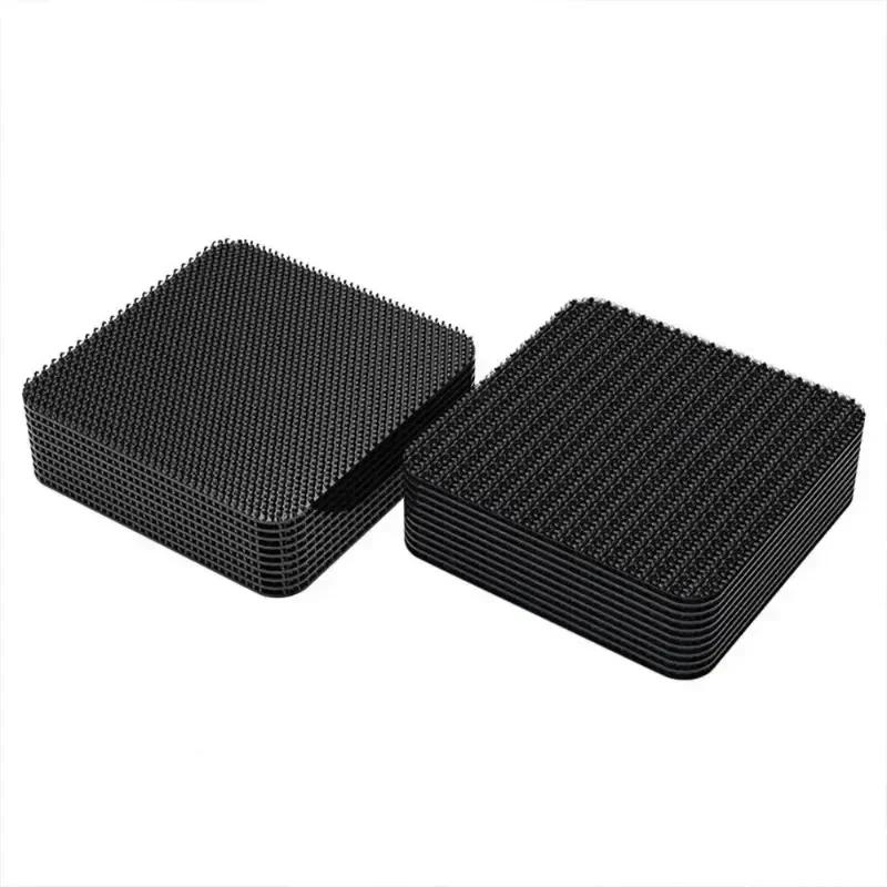 Автомобильный коврик Невидимые крепежные клипсы Двусторонняя лента Сильный клей Задние подушечки с липучкой Прочные Нескользящие Автоаксессуары