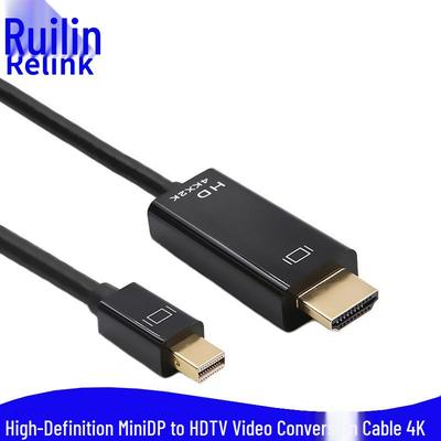Кабель-адаптер 4K Mini DP - HDMI для проекторов и компьютеров