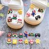 Мультяшные подвески для обуви: ПВХ пряжки для Crocs, сандалий и пляжной обуви, сделанные своими руками.
