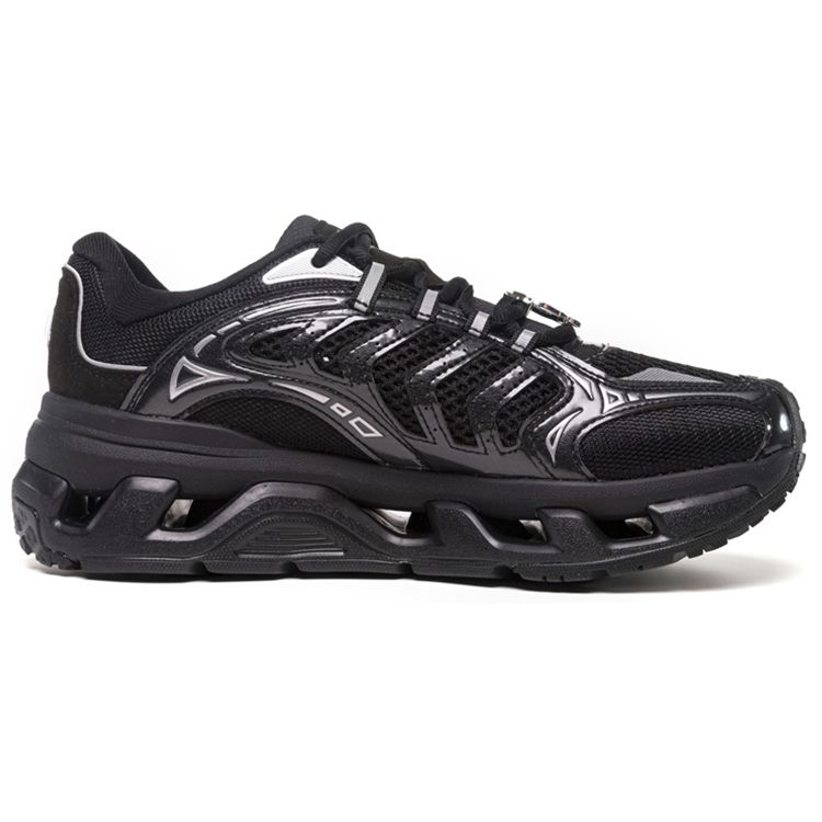 Li-Ning Кроссовки женские, износостойкие, дышащие, спортивные, повседневные, цвет Mountain Color, черные AGLS064-1