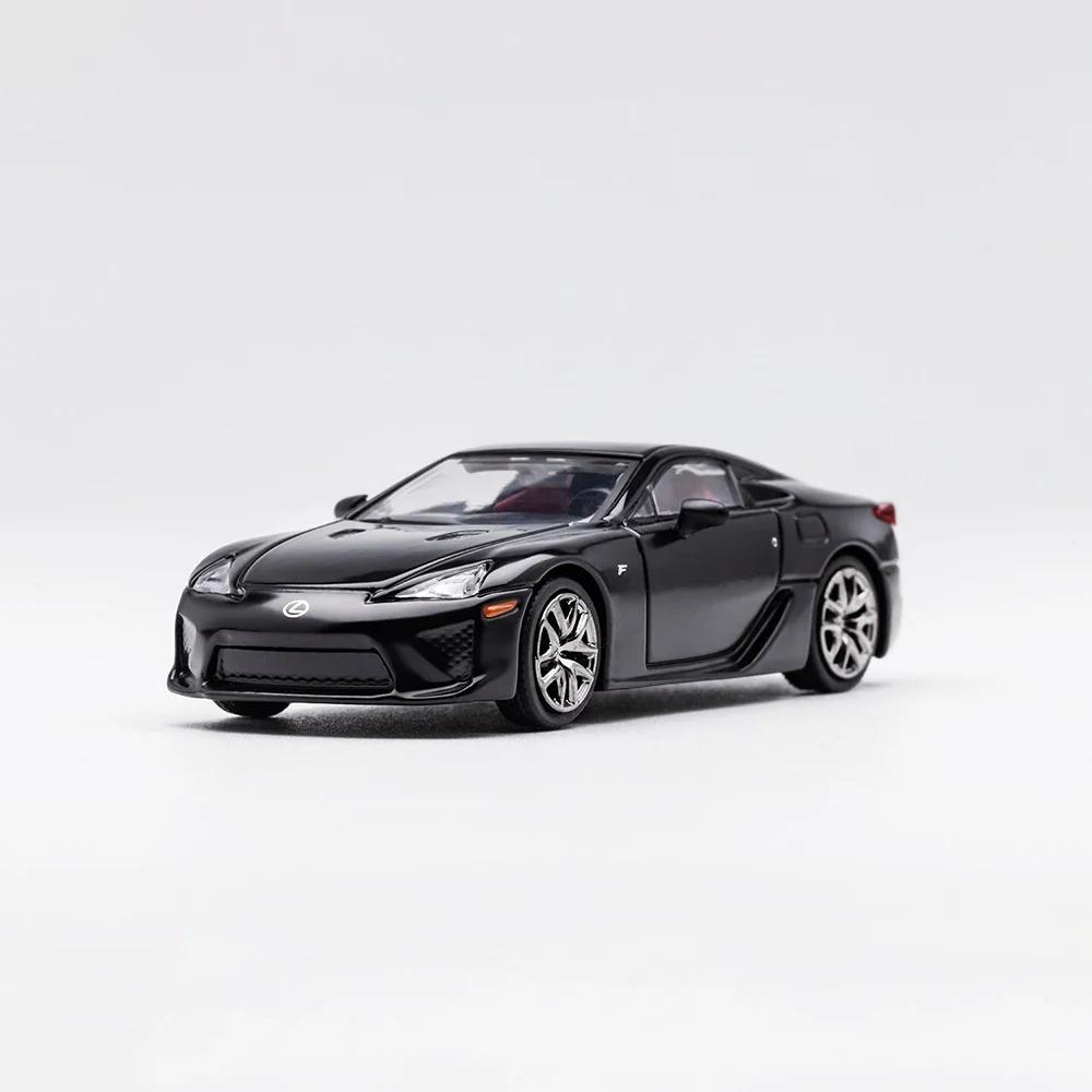fxcr3 Original Die-cast 1:64 Scale 2010 Lexus Lfa Simulation Alloy Car Model Fan Collection Display Home Decoration Metal Ornaments