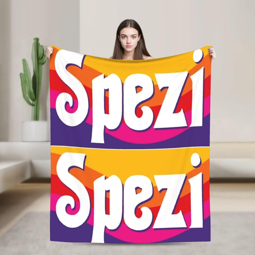 Плед Paulaner Spezi Качественный Теплый Мягкий Постельное белье Накидки Зима Студенты Уличный Принт Покрывало