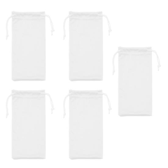 5 шт. сумка для солнцезащитных очков из микрофибры чехол для очков чехол для очков портативная устойчивая к царапинам сумка для солнцезащитных очков телефонов ключей