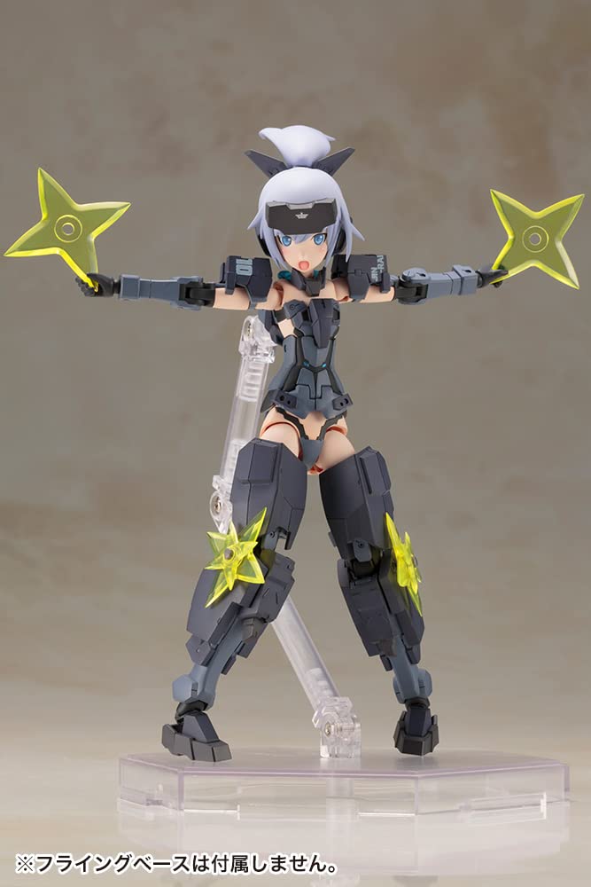 Frame Arms Girl Jinrai Indigo Ver. Height Approx. 150mm Non-scale Plastic Model FG018R