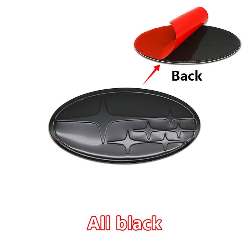 58x28mm Metal ABS Car Sticker Steering Wheel Center Emblem Decoration for Subaru XV Forester Impreza Tribeca STI WRX BRZ Legacy WW111