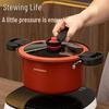3,5 л Утолщенная пароварка микродавления и кастрюля для каши для газовых и индукционных плит