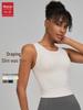 Women's High-Intensity Yoga Tank Top with Built-in Bra - Slimming & Figure-Flattering Fitness Wear
