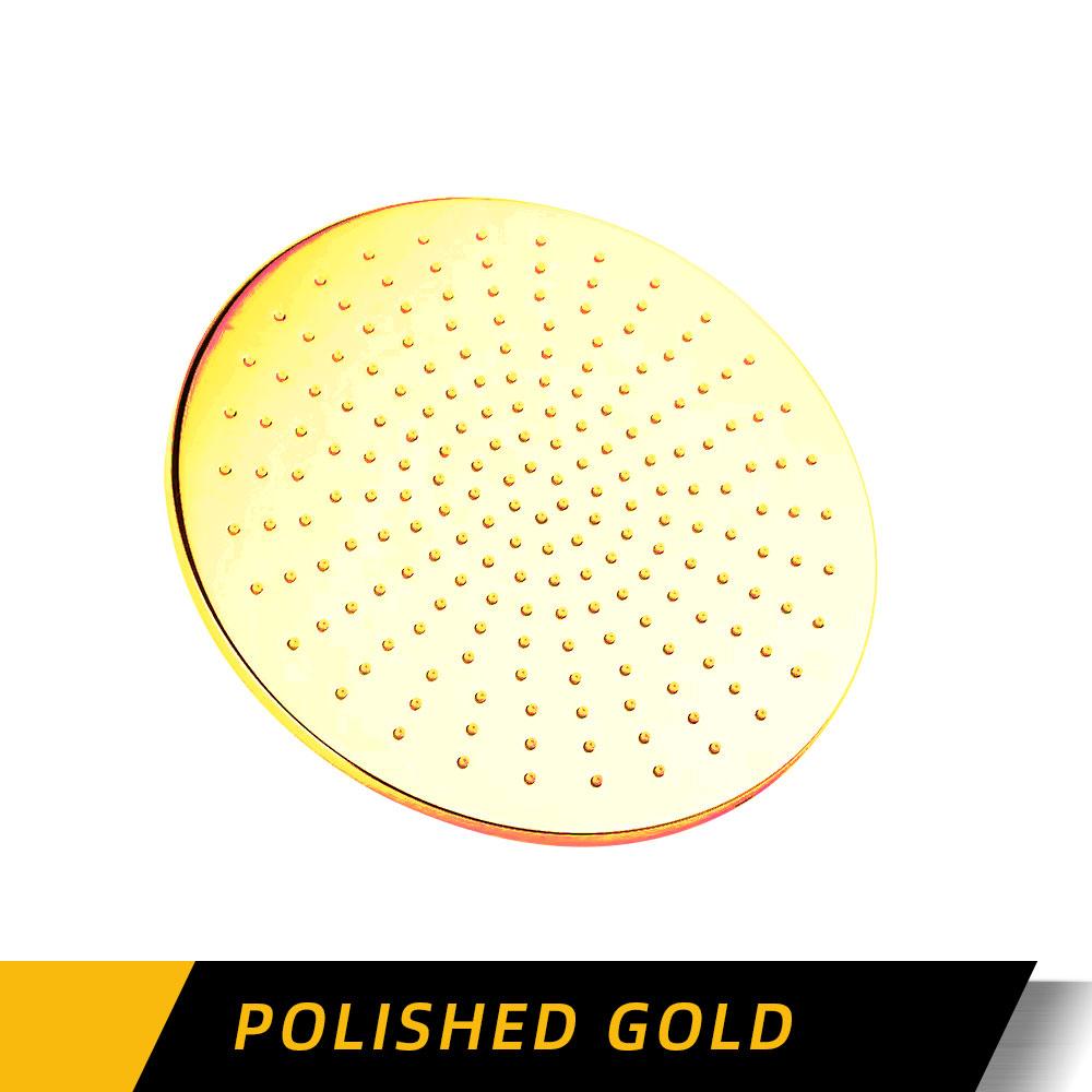 Настенная душевая головка Rian, только латунь, черный хром, матовый, розовое золото, душевая кабина, ванная комната, без кронштейна