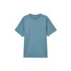 Базовая футболка Dri-Fit Удобная Модная Универсальная Мягкая с коротким рукавом Мужские топы Дымчато-голубой HJ4044-006