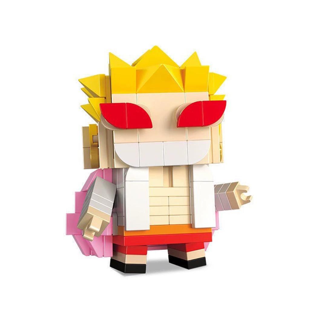 Anime Movie Character Bricks Chopper Ace KAIDO Nami Building Blocks Set Toys For Children Adults Gifts Bricks Assemble