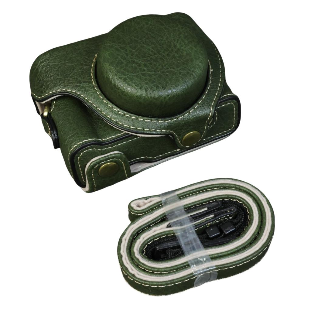 For Sony ZV-1F/ZV-1 Mark II Camera Case Portable Leather Camera Protective Cover Without Battery Opening