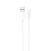Dudao L4SL 1m Lightning USB-A Charging Cable - White, 2A Fast Charge