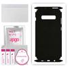 apgo Protective Skin Sticker for the Back+sides Compatible with Samsung Galaxy S10 Plus, Full Wrap Film, Foil, Vinyl - Pattern Matrix