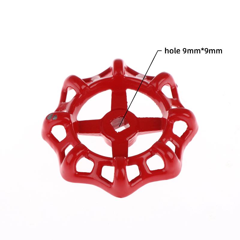 Внутреннее отверстие 5/6/7/8/9 мм Чугунная ручка клапана Задвижка Шаровой кран Маховик Запорный клапан Фитинги для водопроводных труб