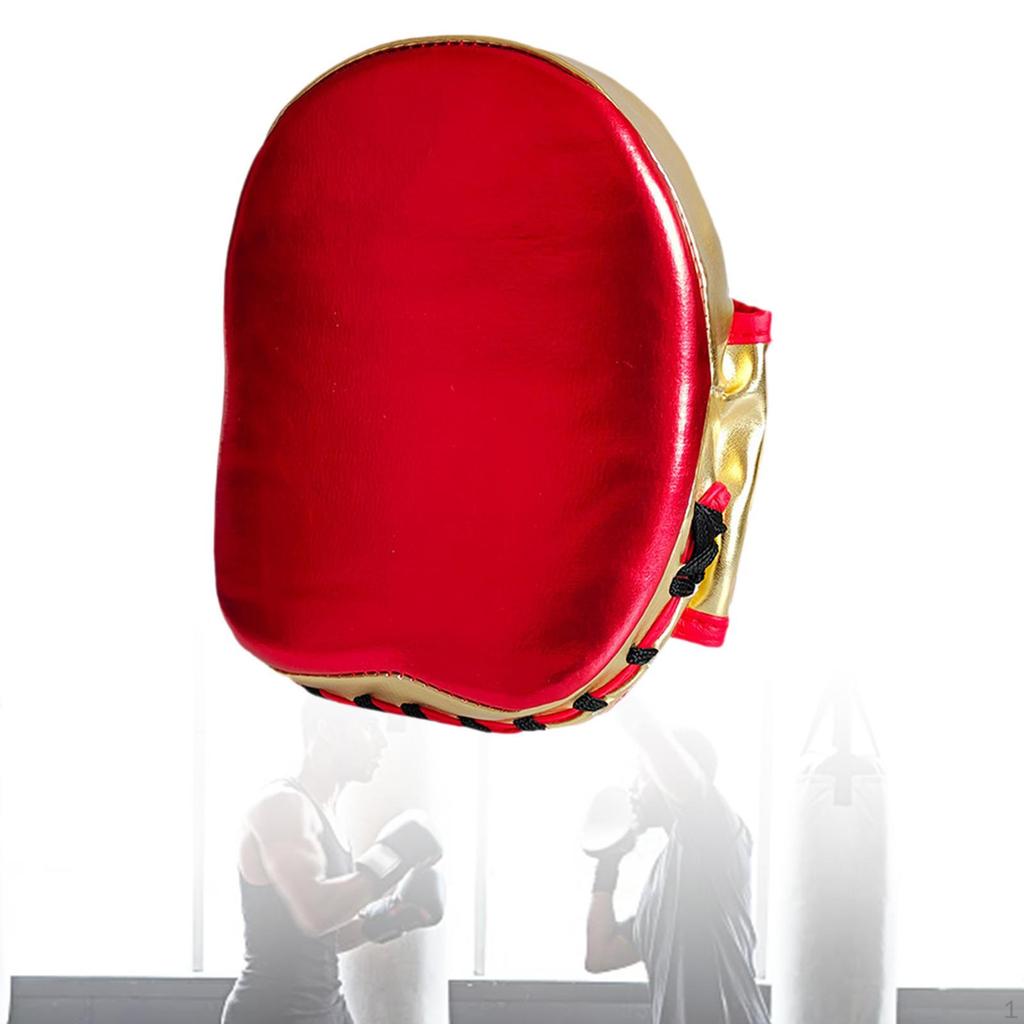Боксерские изогнутые боксерские перчатки Focus Punching Mitts Strike Round Pad Breathable Hand Target gloves для практики