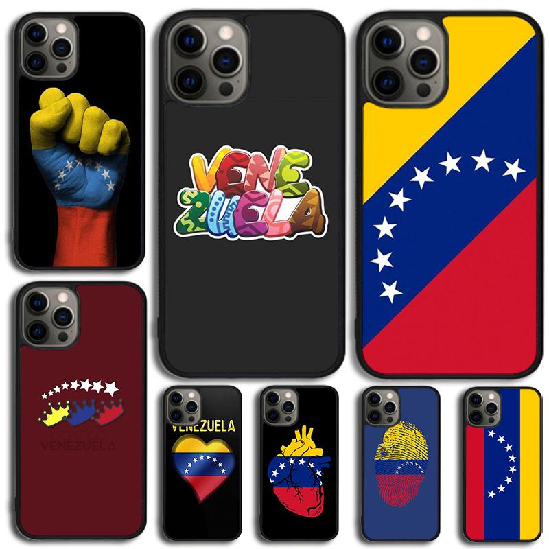 Flag of Venezuela Phone Case For iPhone 17 Air 15 16e 14 13 Pro Max Coque 12 11 Pro Max PLUS cover