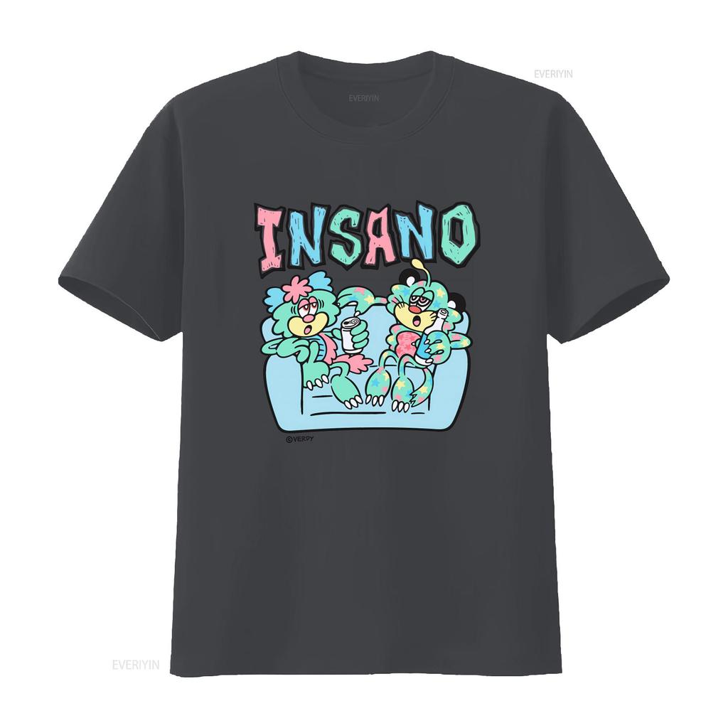 Insano Kizzy Visty T Shirt Design By Verdy Mens Japanese Style XXL Size vintage Washed Slightly graphic Stretched Breathable