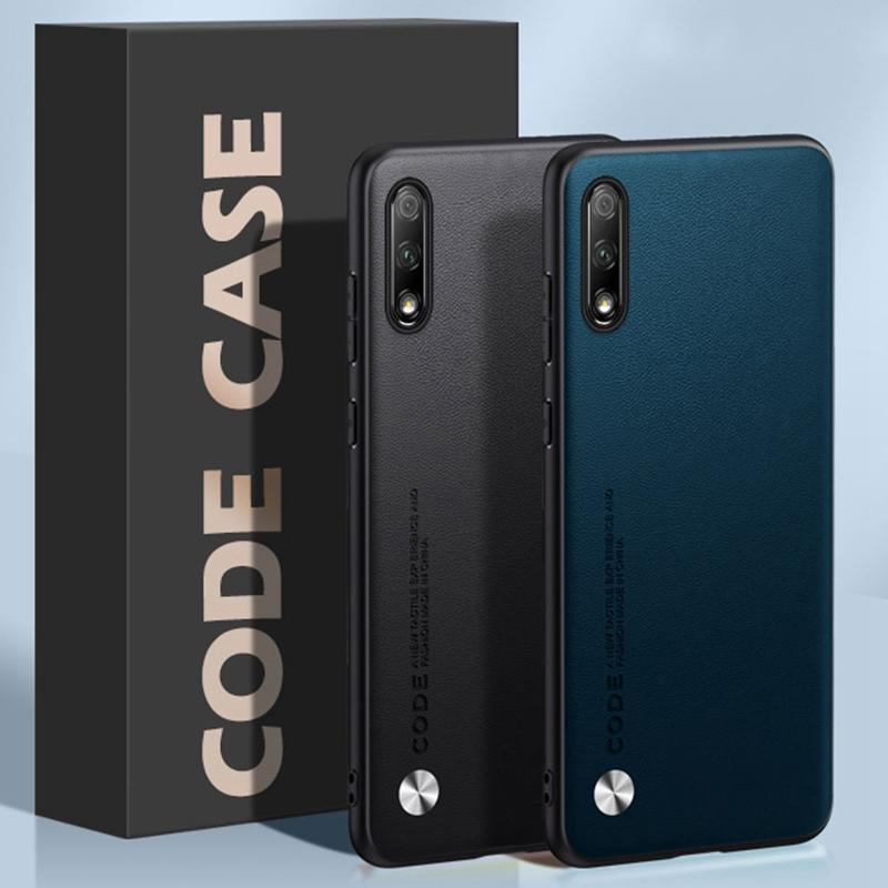 Роскошный чехол из искусственной кожи для Honor 9X, задняя крышка, матовый силиконовый чехол для телефона с полной защитой для Honor 9X, HLK-AL00 HLK-TL00 Honor9X