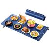 Blue Warm Food Electric Heating Plate – a Flexible Electric Heating Insulation Panel with 7 Temperature Settings and 8-speed Timing