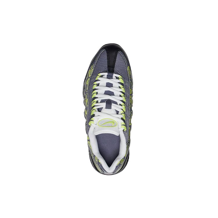 Nike Детские кроссовки Air Max 95 SE GS Logos Black Volt-White 922173-004
