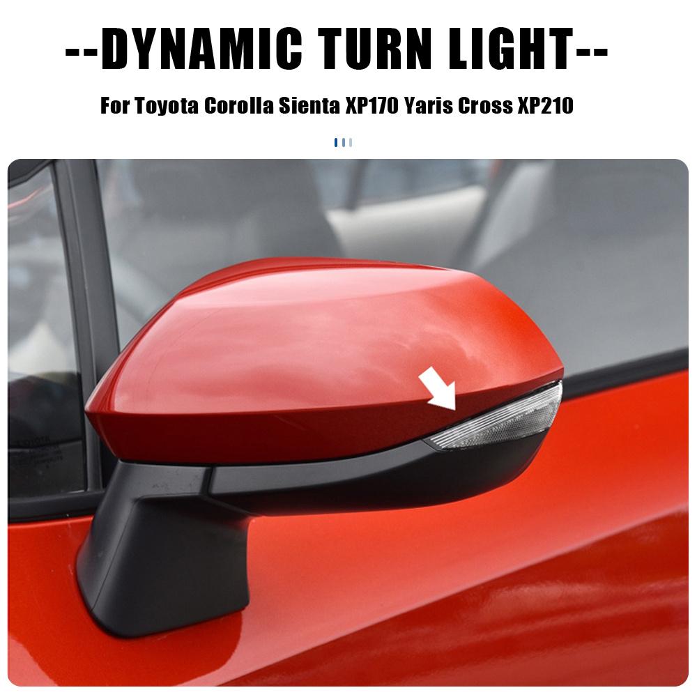 LED Side Mirror Turn Signal Lights For Toyota Corolla E210 12th Gen E210 2019-22