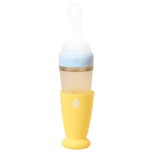 Living Creator Yonom Yonom Baby Food Spoon, Yellow, 1 Piece
