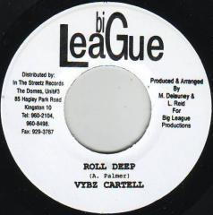 7-дюймовая пластинка VYBZ KARTEL / ZAGU ZARR, TONY CURTI - Roll Deep / Big League Gun НЕТ Big League Prod 2003 Ямайка Регги, Ска и Даб Б/У