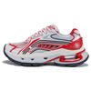 Li Ning Lijun BOW Удобные универсальные модные нескользящие прочные повседневные туфли с низким верхом Мужские повседневные туфли красного и белого цвета AZGT067-3