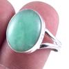 Natural Chrysoprase Gemstone Handmade 925 Sterling Silver Gift Ring S.8.5" O4o79