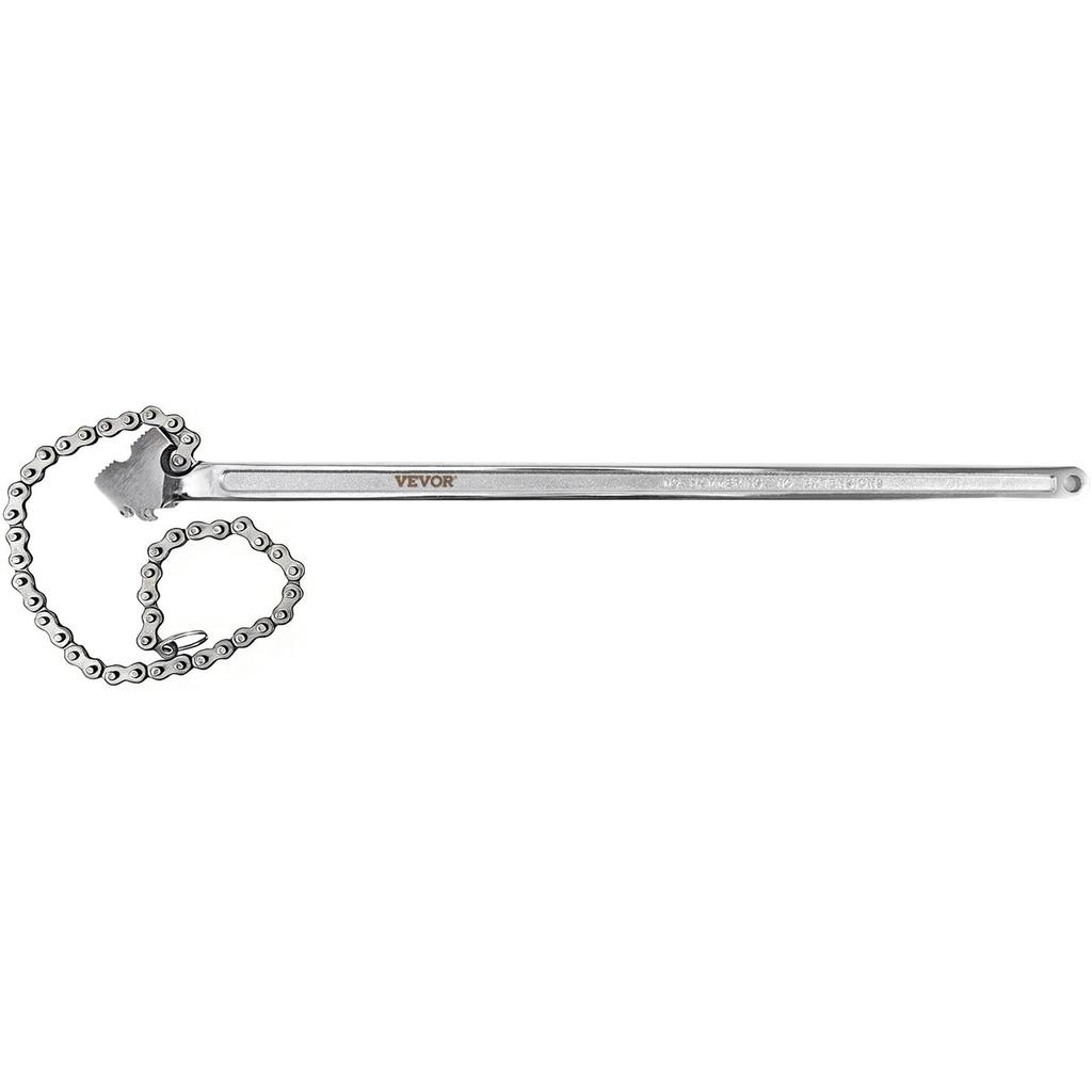 24 Inch Pipe Chain Wrench Heavy Duty 6.7 Inch Chain Wrench