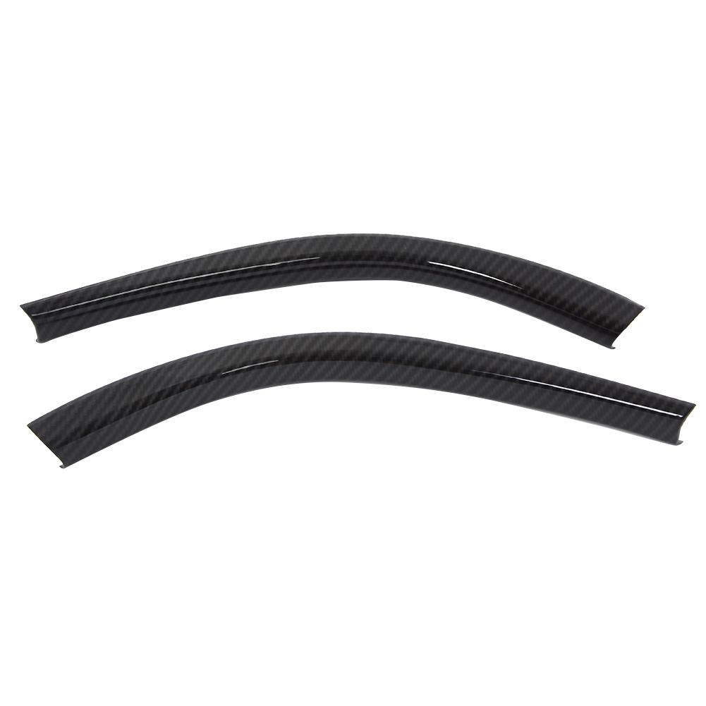 2pcs Car Center Console Side Decoration Strips Trim for Mercedes Benz A W176 CLA C117 GLA X156