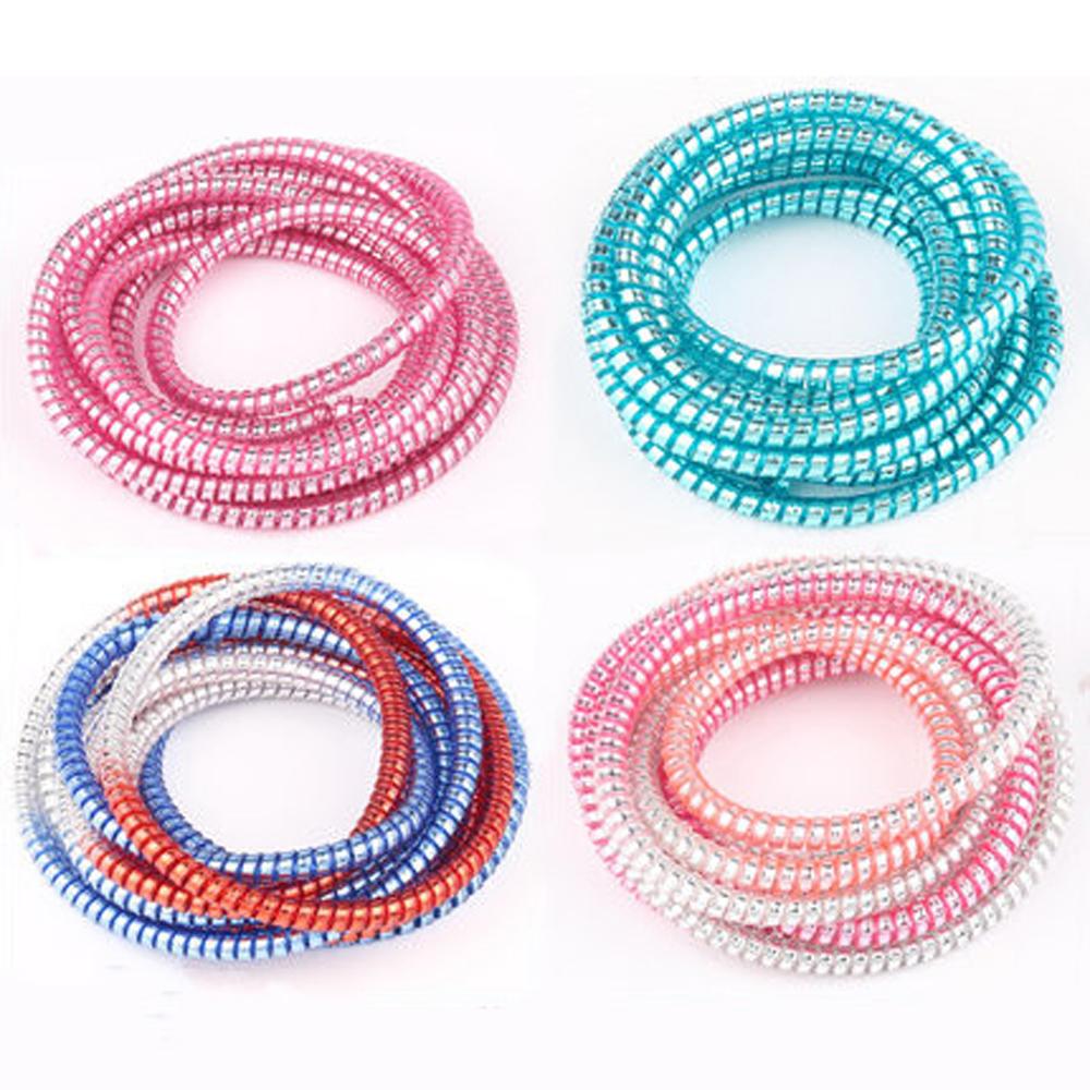 Earphone 1.4M USB Cable Protector Cable Winder Organizer Charging Data Line Cable Protection Wrap