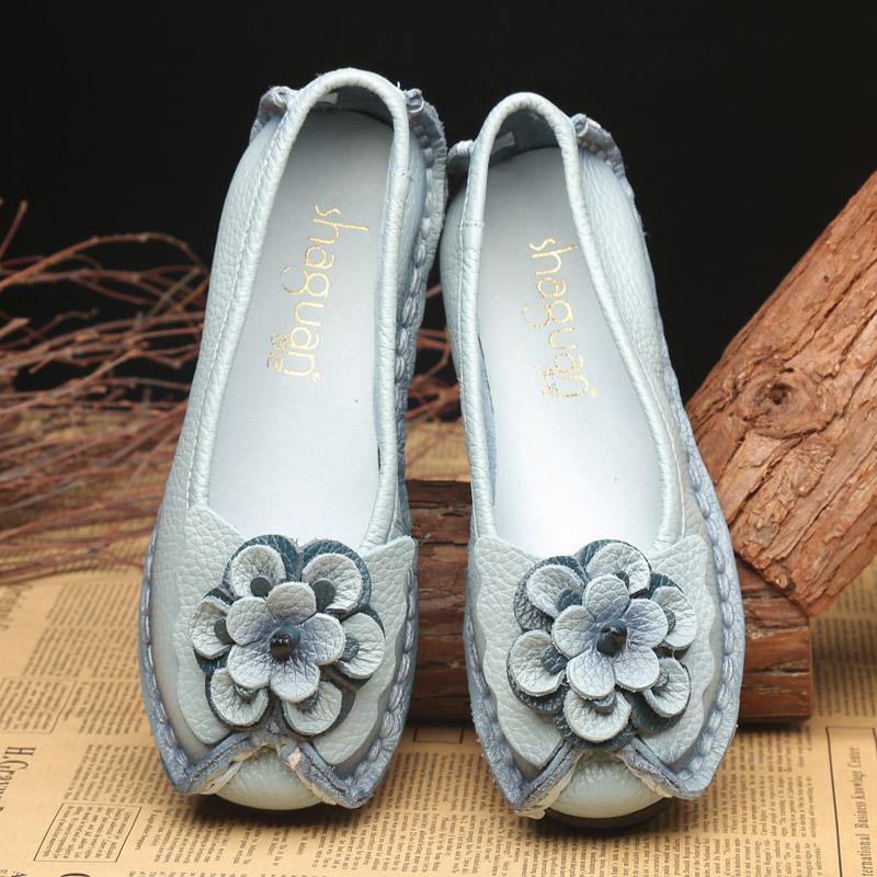 Красные мокасины ручной работы, ретро-обувь для женщин 2024 года, этнические цветочные мокасины, женская обувь из натуральной кожи