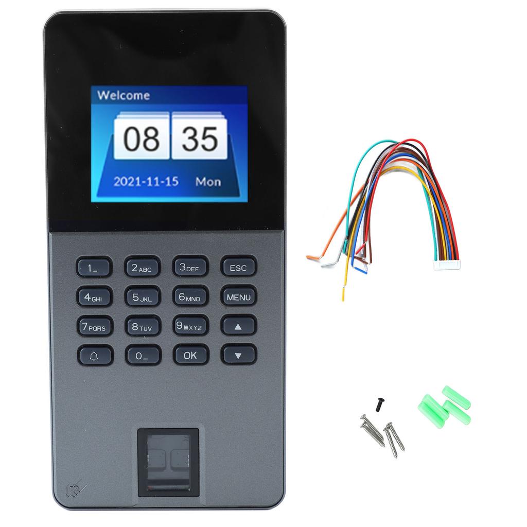 Biometric Fingerprint Time Clock Fingerprint Access Control Terminal Employee Checking In