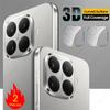 2 шт. Прозрачные 3D Изогнутые Защитные Колпачки Задней Камеры Для Xiaomi 15T Pro 15TPro Xiaomi15T Xiaomi15TPro 5G 9H Закаленное Стекло Пленка для Линзы