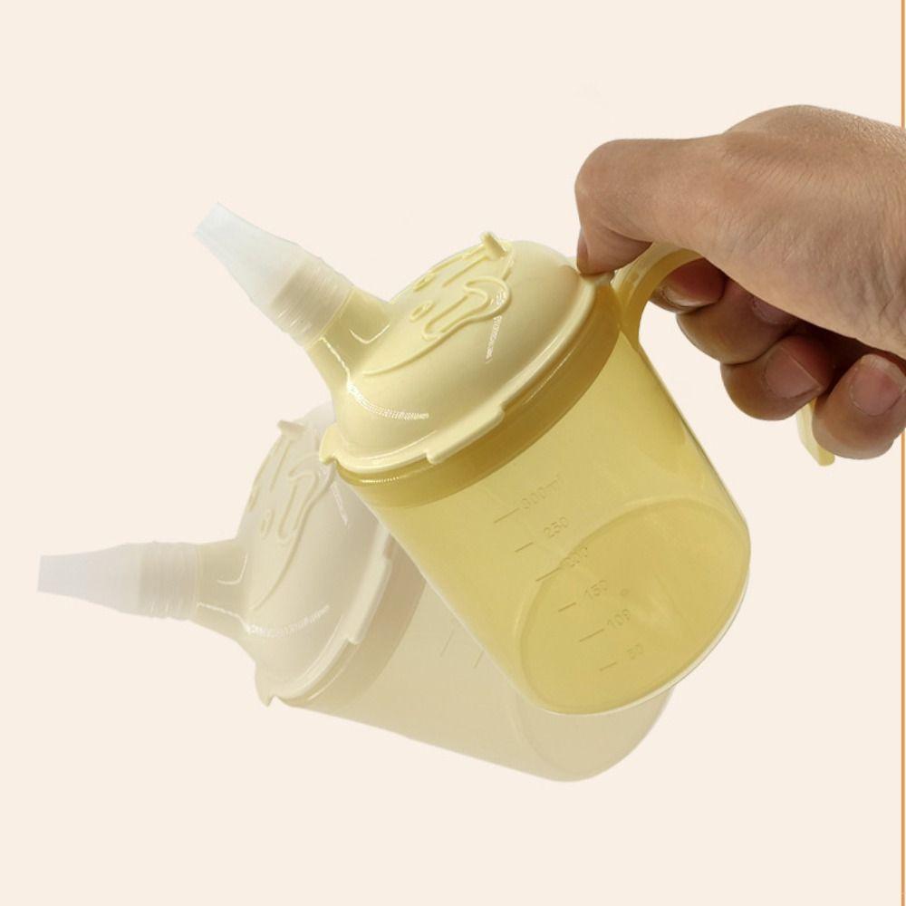 with Handle Dysphagia Cup 300ml Water Control Mug High Quality Anti Choking Cup  Home Care