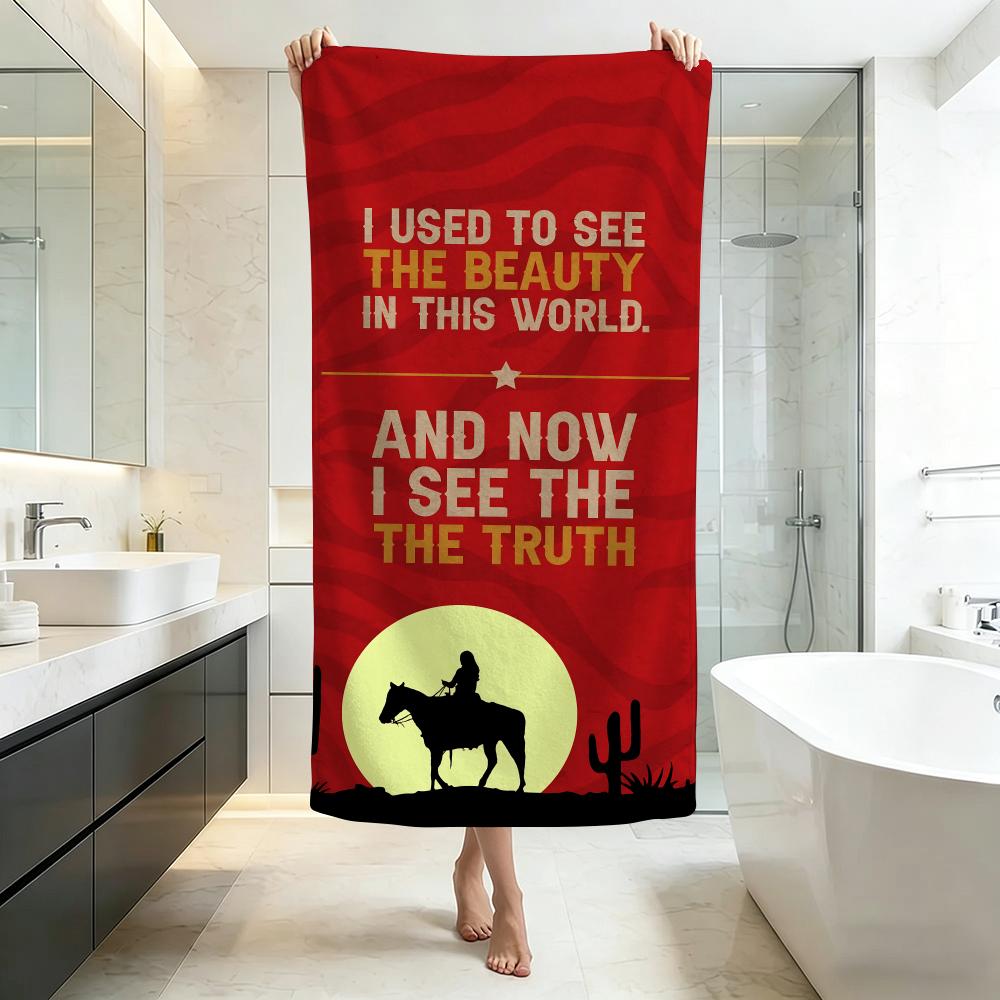 Futuristic-WestworldS Towel Five-Star Hotel Quality Eco-Friendly Ultra Soft Thick Towels & Beach Towels