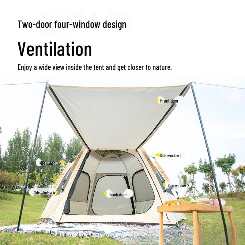 Automatic Outdoor 5-8 Person Sunscreen Tent