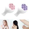 Jade Roller Face Massager Ice Roller Facial Guasha Tool 360 Degree Rotate Handheld Faux Crystal Ball Massager for Lift Firming Neck Skin Tightening