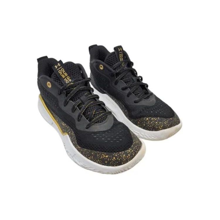 Under Armour Женские кроссовки Flow Breakthru 2 Черный Золотой Белый 3024594-002