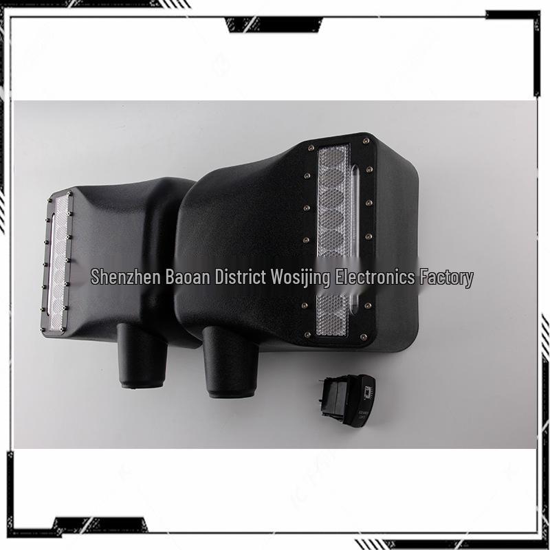 Зеркало заднего вида Wrangler со светодиодным указателем поворота и фонарем заднего хода