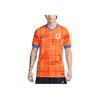 Dri-Fit Shandong Taishan Quick-Dry Comfortable Fashionable Versatile Short Sleeve Football Shirt Men Tops Bright-Orange Royal-Blue HM6171-819