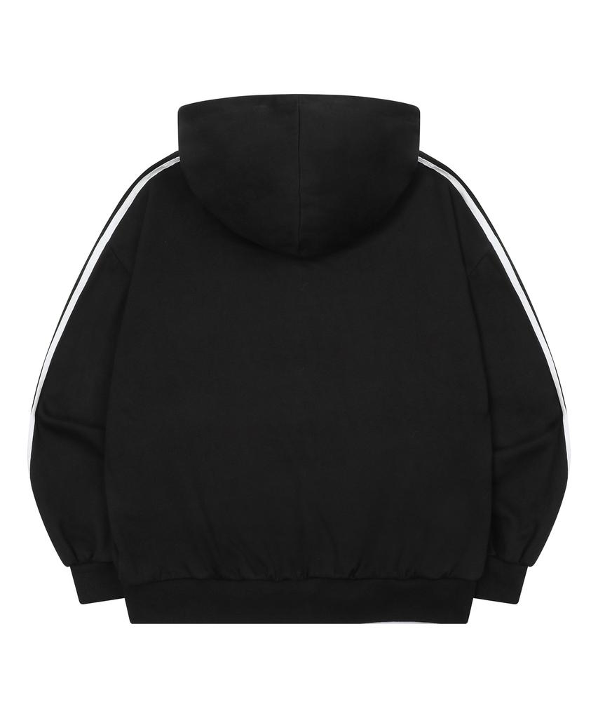 Mucent Larin Track Line Zip-Up Hoodie Unisex (2 Colors)