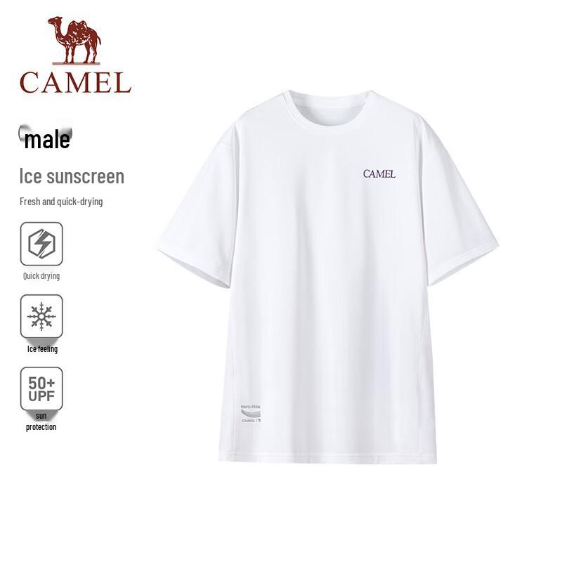 CAMEL Ice-Cool Quick-Dry Sun Protection Sport T-Shirt