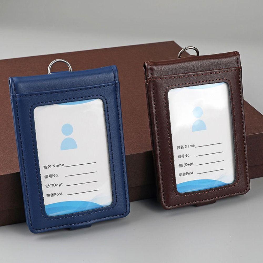 Бейдж-холдер с пряжкой, 5 слотов, откидной, нагрудный карман для карточек, пропуск сотрудника, чехол для рабочей карты, студенческий