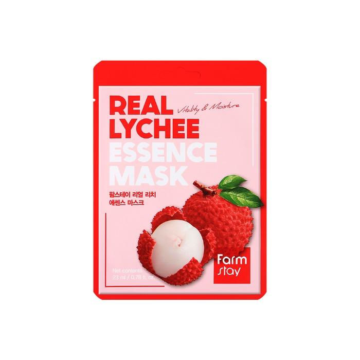FARM STAY Маска с эссенцией Real Lychee 23 мл (3 варианта)